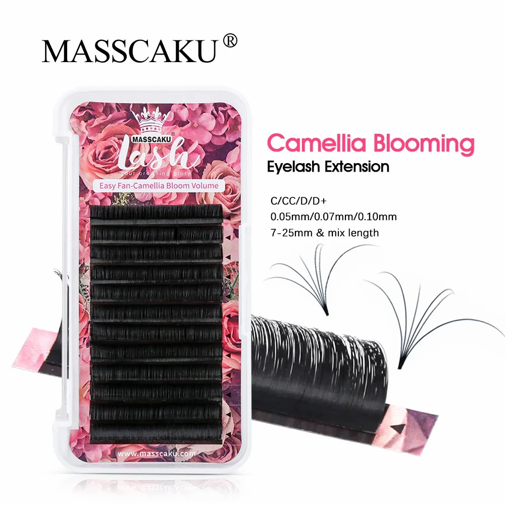 Mega Volume Lash - Накладные ресницы MASSCAKU Easy Fanning Volume