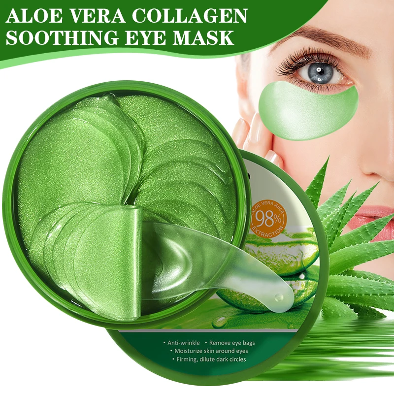 Eye Pad Collagen - 60 шт., коллагеновая маска для глаз