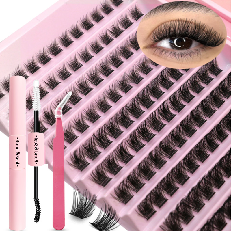 Funny Eyelash Extension - Набор для наращивания ресниц «сделай сам»,