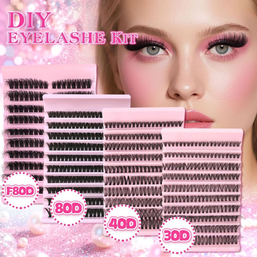 Eyelash Extension Natural - Натуральные накладные ресницы в стиле Wispy: