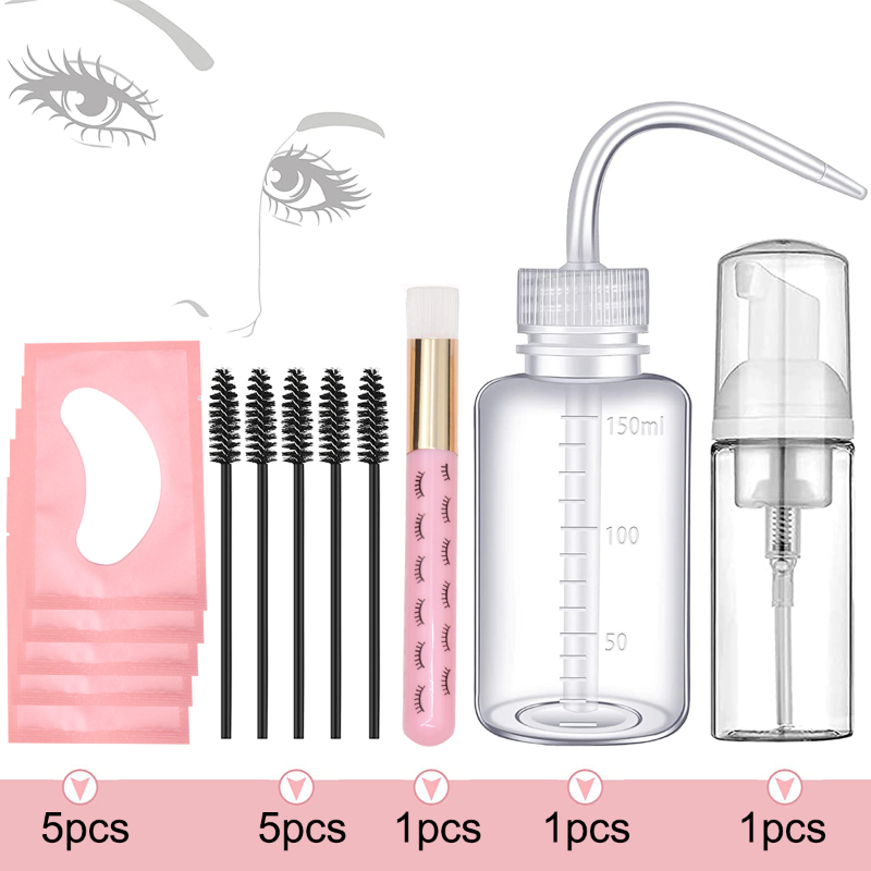 Eyelash Extension Eye Mask - 13 шт., набор для чистки наращивания