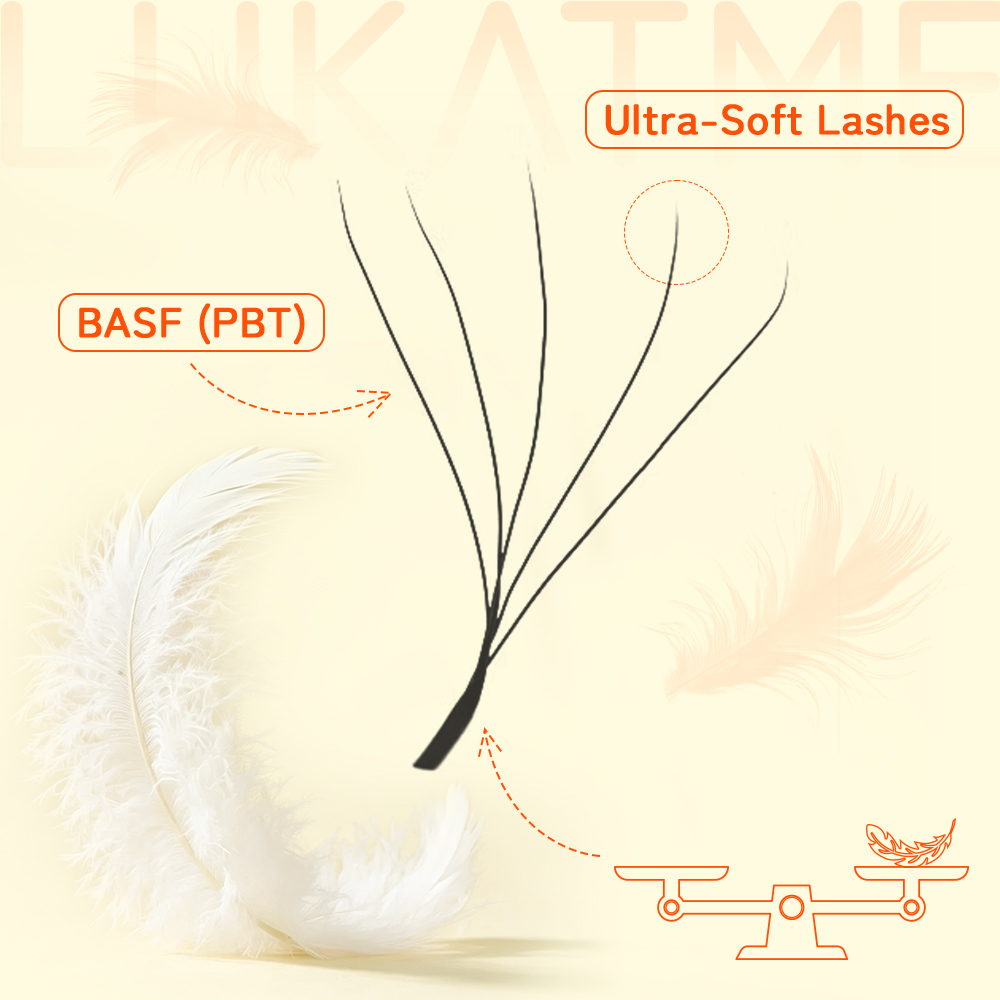 Наращивание ресниц LUKATME 5D  – обзор и цена Mega Volume Lash
