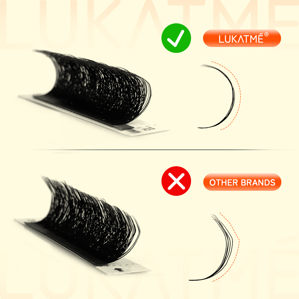 Наращивание ресниц LUKATME 5D  – обзор и цена Mega Volume Lash