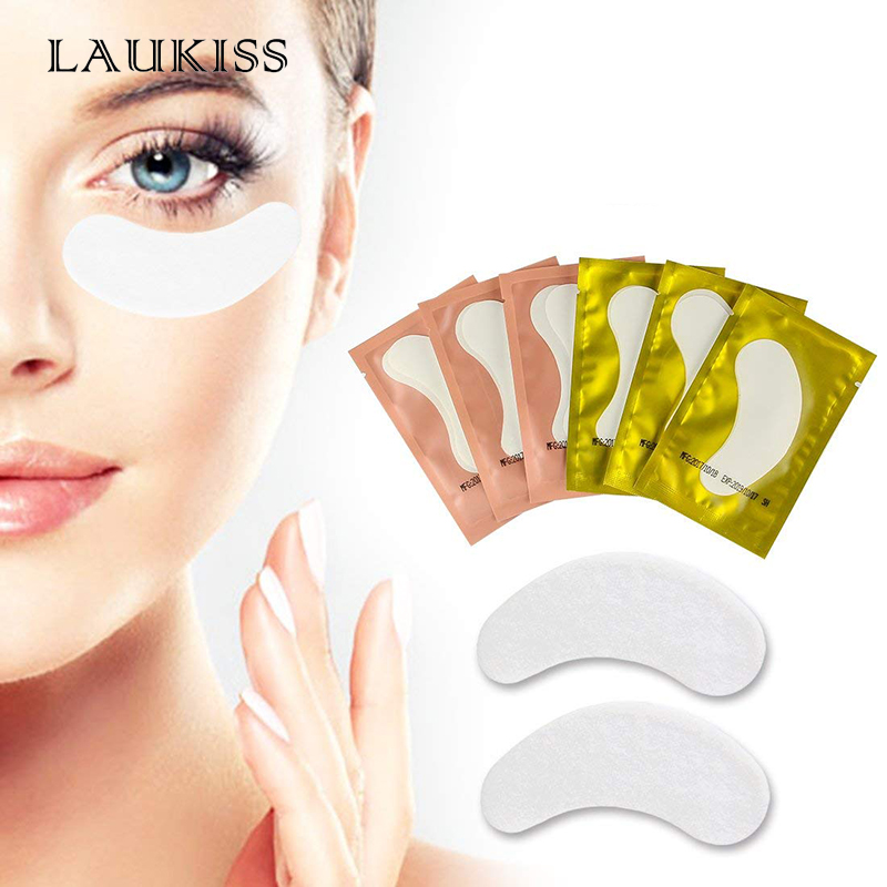 Laukiss 50/100/200 пар подушеч – обзор и цена Eyelash Extension Eye Mask