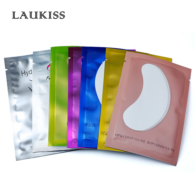 Laukiss 50/100/200 пар подушеч – обзор и цена Eyelash Extension Eye Mask