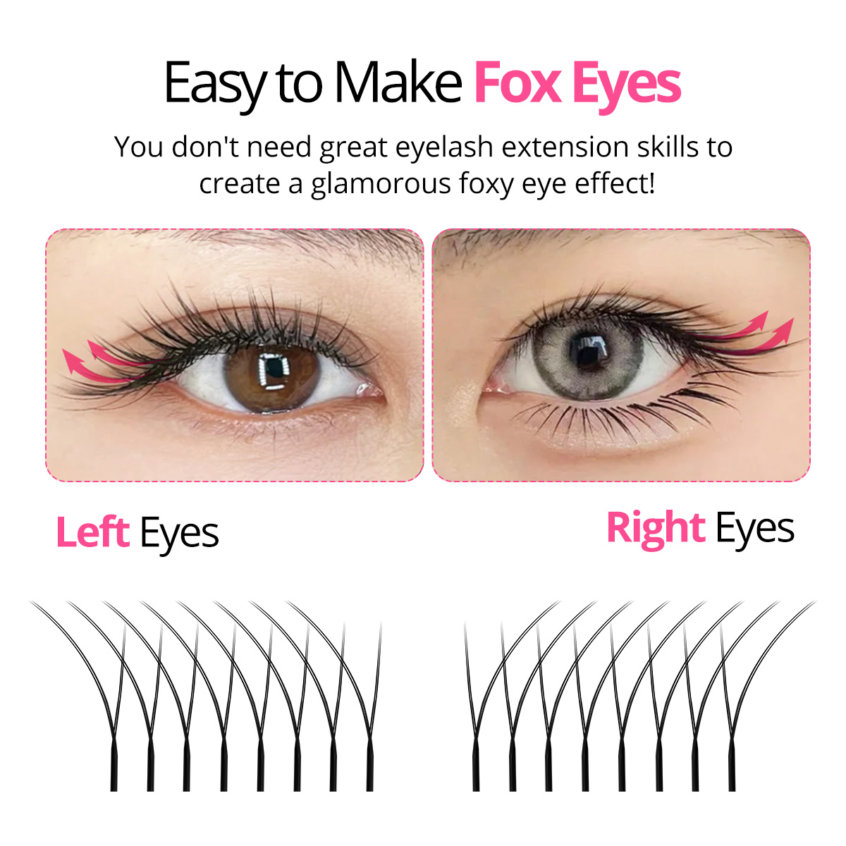 Наращивание ресниц ARISON Fox  – обзор и цена Eyelash Extension Y Shape