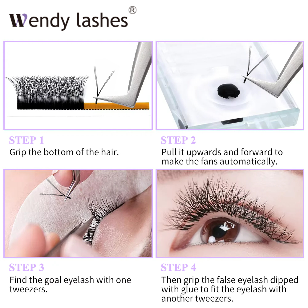 Накладные ресницы, 12 линий, с – обзор и цена Eyelash Extension Y Shape