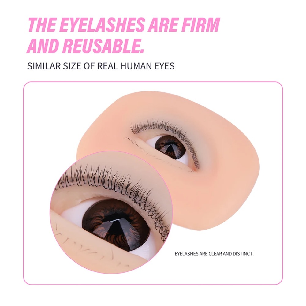 Трехслойная многоразовая силик – обзор и цена Eyelash Extension Doll Eye