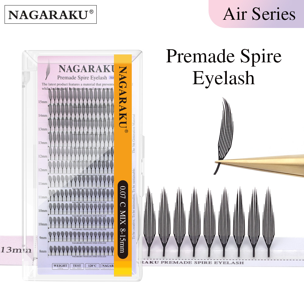 NAGARAKU готовые шипованные ре – обзор и цена Funny Eyelash Extension
