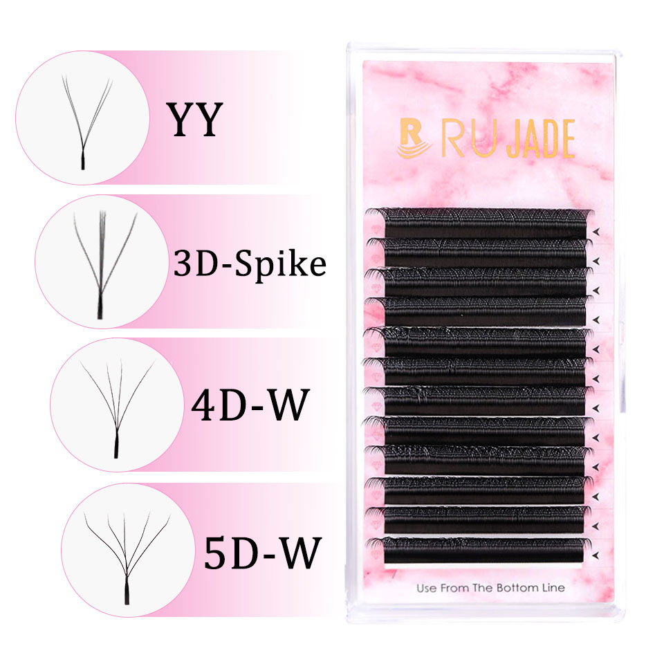 Rujade YY 3D 4D 5D W Shape Blo – обзор и цена Eyelash Extension Y Shape