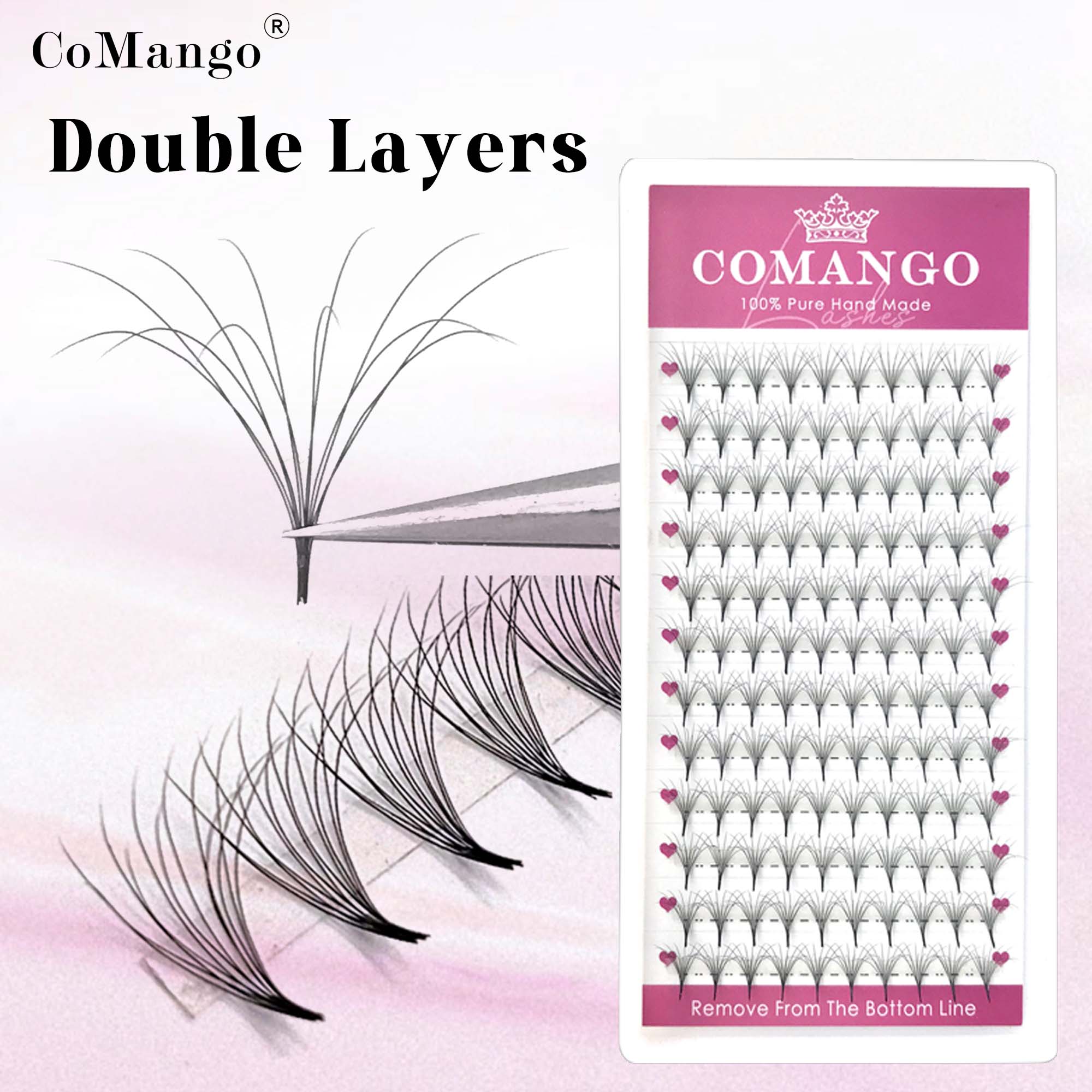 COMANGO симпатичные двухслойны – обзор и цена Mega Volume Lash
