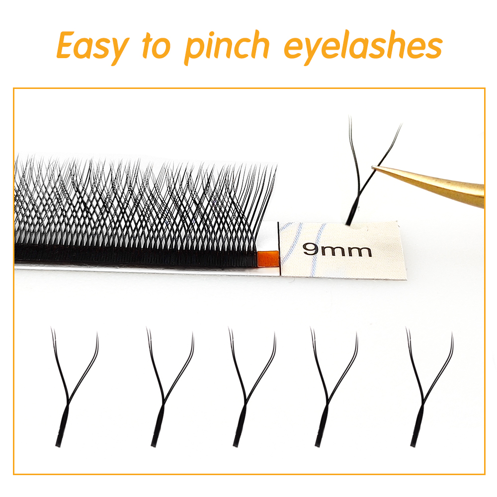 LAKANAKU Y Lashes Наращивание  – обзор и цена Eyelash Extension Y Shape