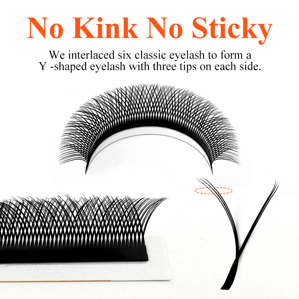 LAKANAKU Y Lashes Наращивание  – обзор и цена Eyelash Extension Y Shape