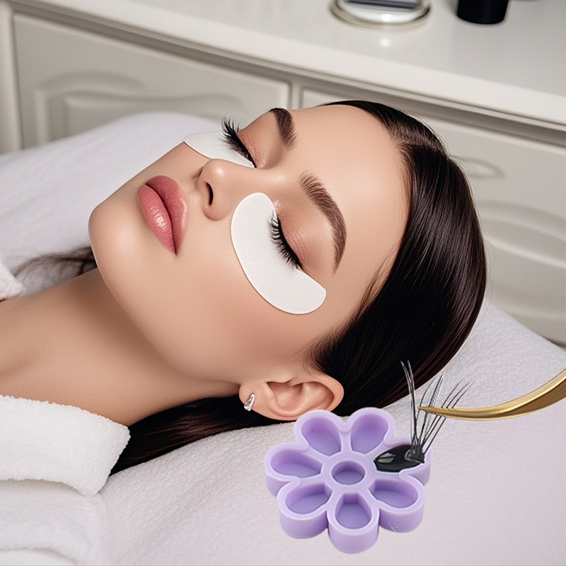 100 шт., держатель для клея дл – обзор и цена Eyelash Extension Usa