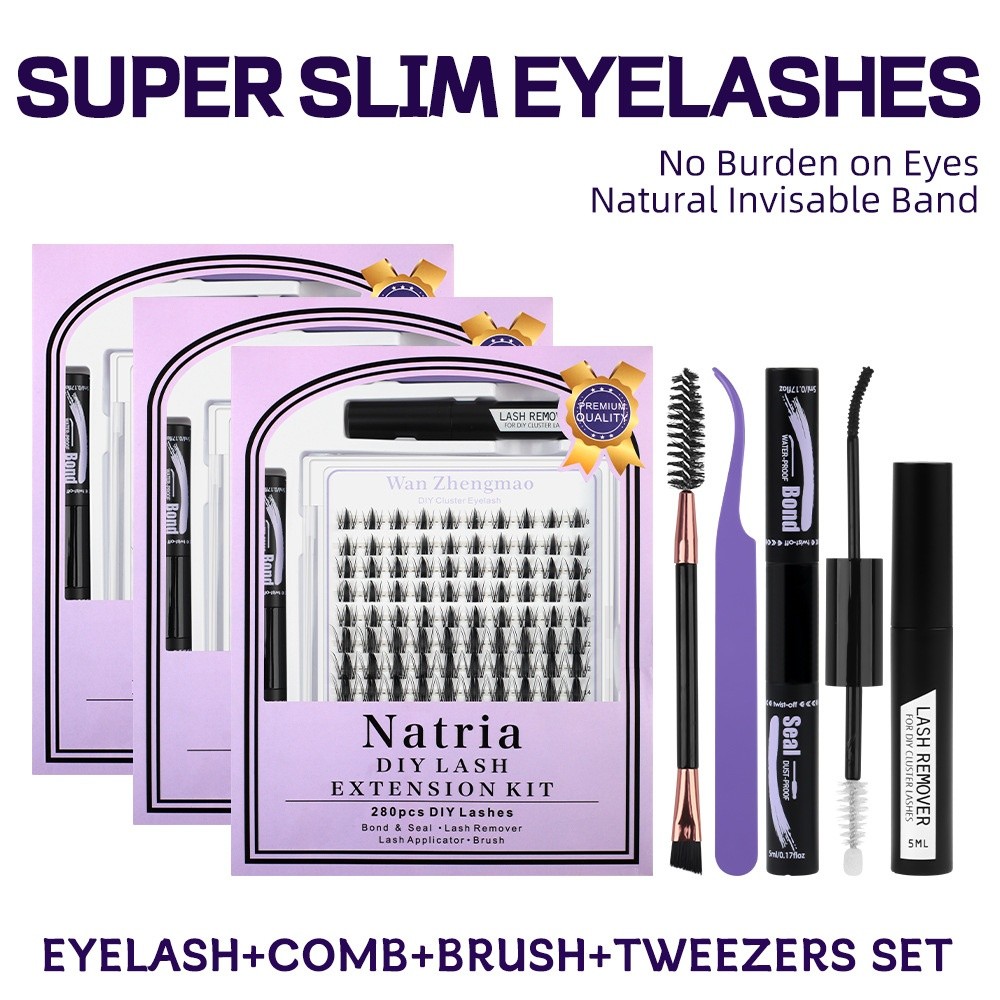 Накладные ресницы длиной 8-18  – обзор и цена Eyelash Extension Natural