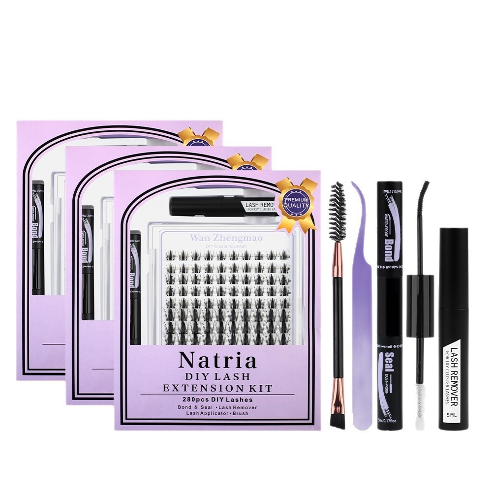 Накладные ресницы длиной 8-18  – обзор и цена Eyelash Extension Natural