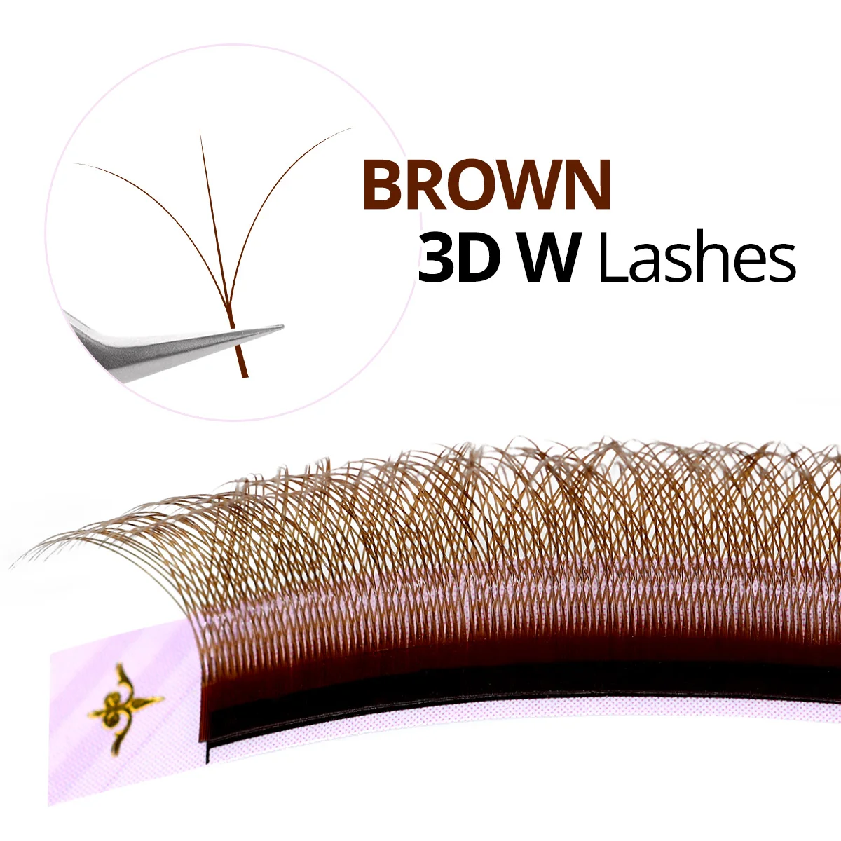 ARISON Коричневые 3D/4D/5D W-о – обзор и цена Funny Eyelash Extension