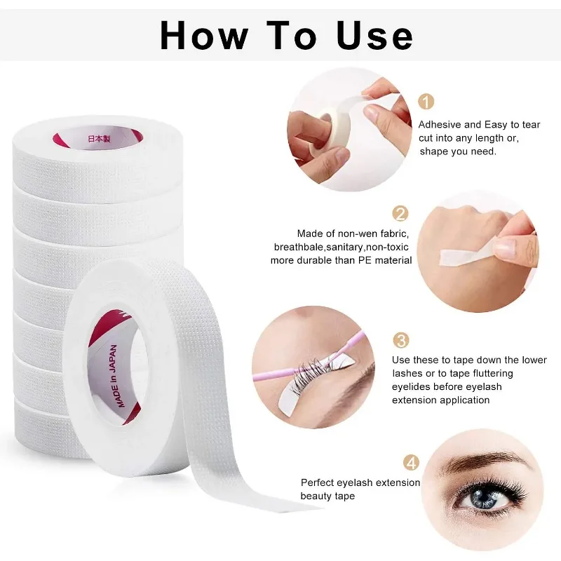6 рулонов японской изоляционно – обзор и цена Eyelash Extension Eye Mask