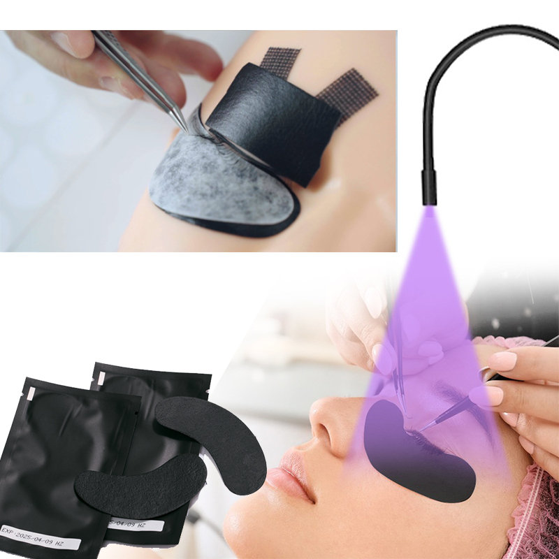 Анти-УФ патчи для наращивания  – обзор и цена Eye Pad Collagen