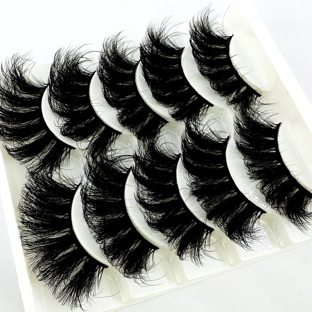 5 пар 25 мм 8D норковые ресниц – обзор и цена Funny Eyelash Extension