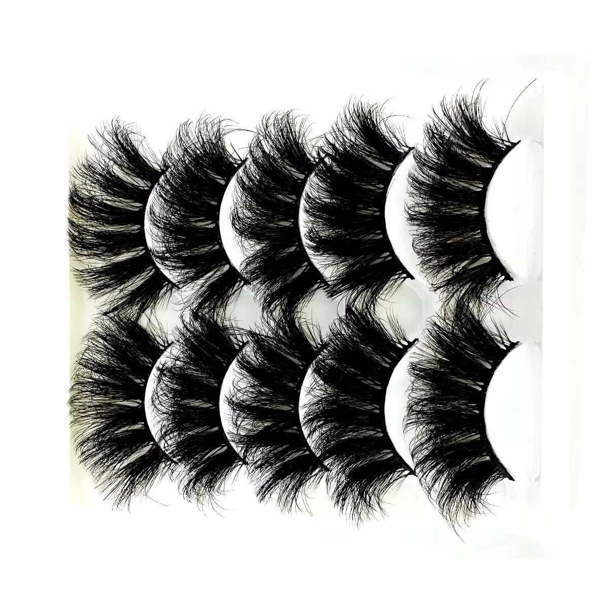 5 пар 25 мм 8D норковые ресниц – обзор и цена Funny Eyelash Extension
