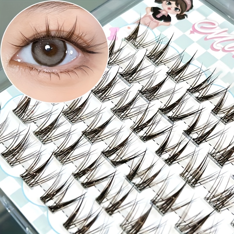Накладные ресницы Mixiaohe, св – обзор и цена Eyelash Extension Natural