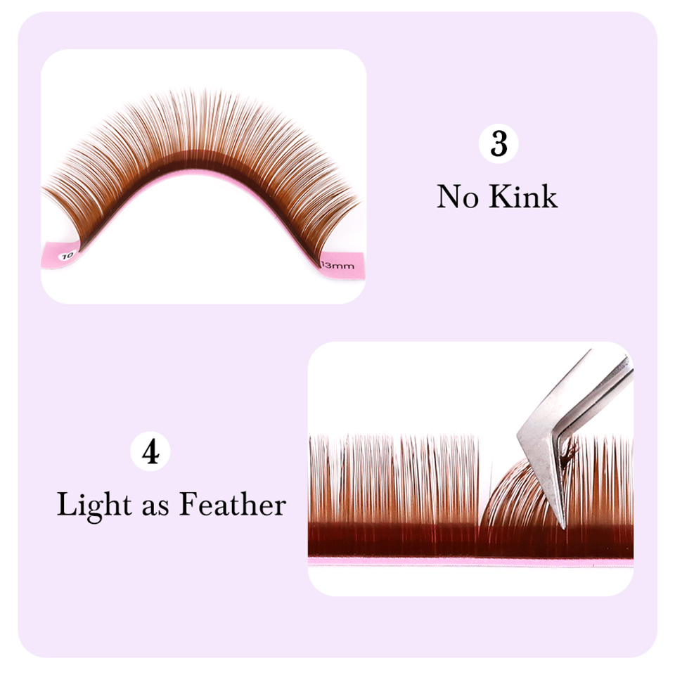 Темно-коричневые наращивание р – обзор и цена Eyelash Extension Russian