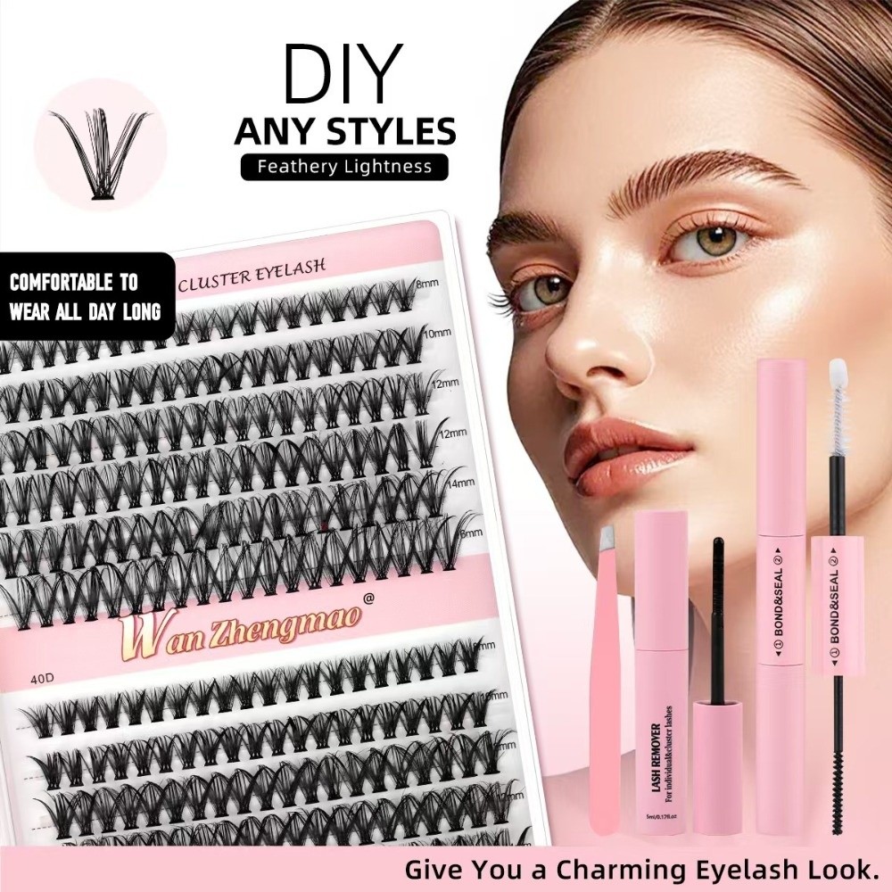 Накладные ресницы 8-16 мм: нат – обзор и цена Eyelash Extension Natural