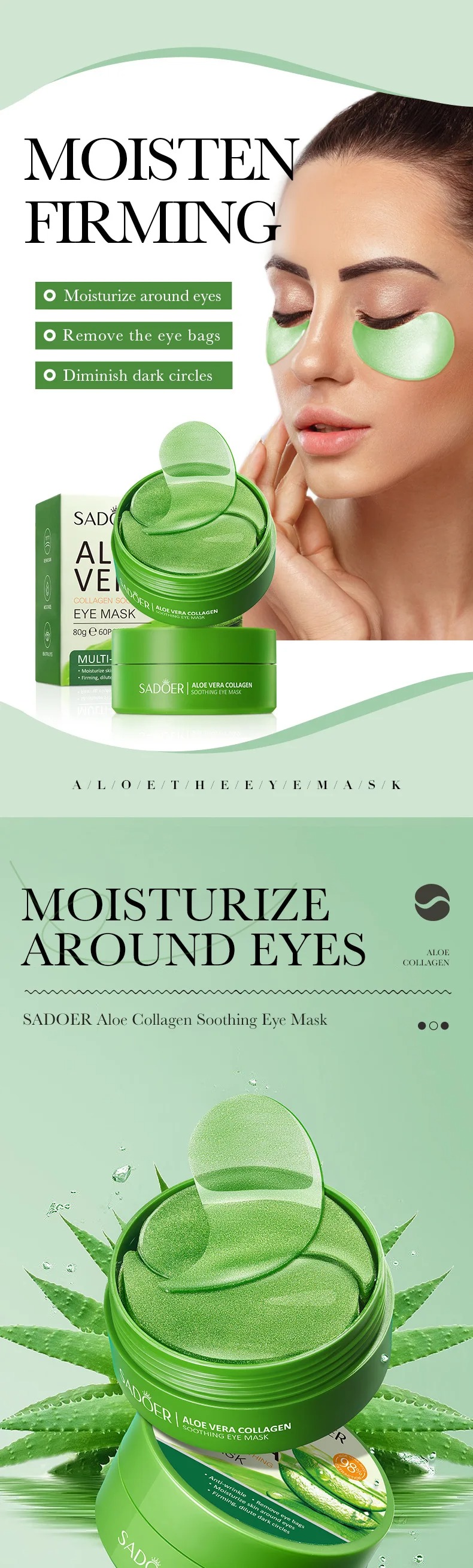 60 шт., коллагеновая маска для – обзор и цена Eye Pad Collagen
