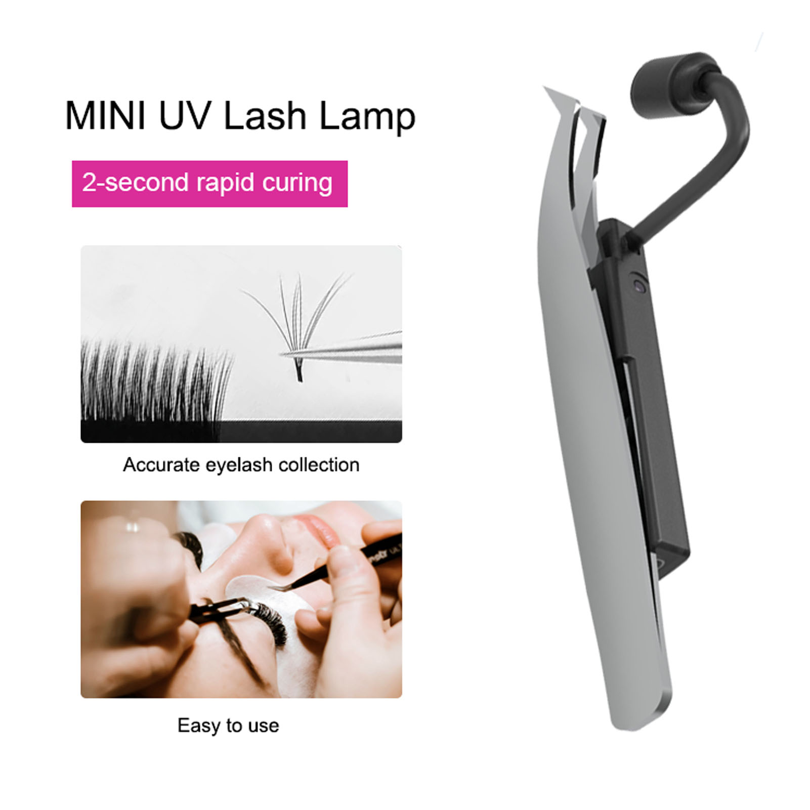 Светодиодная лампа для наращив – обзор и цена Eyelash Extension Usa