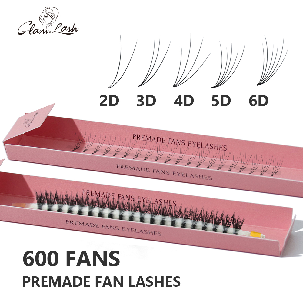 GLAMLASH готовые объемные веер – обзор и цена Mega Volume Lash