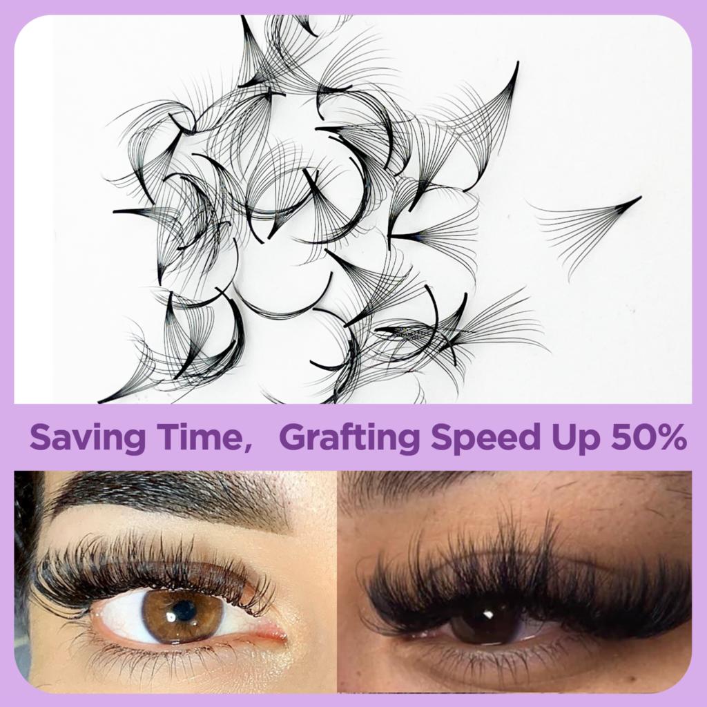 Tbestt готовые веерные ресницы – обзор и цена Eyelash Extension Russian