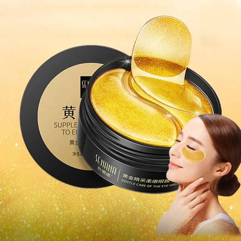 60 шт., Золотая увлажняющая ма – обзор и цена Eye Pad Collagen