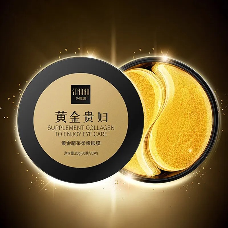 60 шт., Золотая увлажняющая ма – обзор и цена Eye Pad Collagen